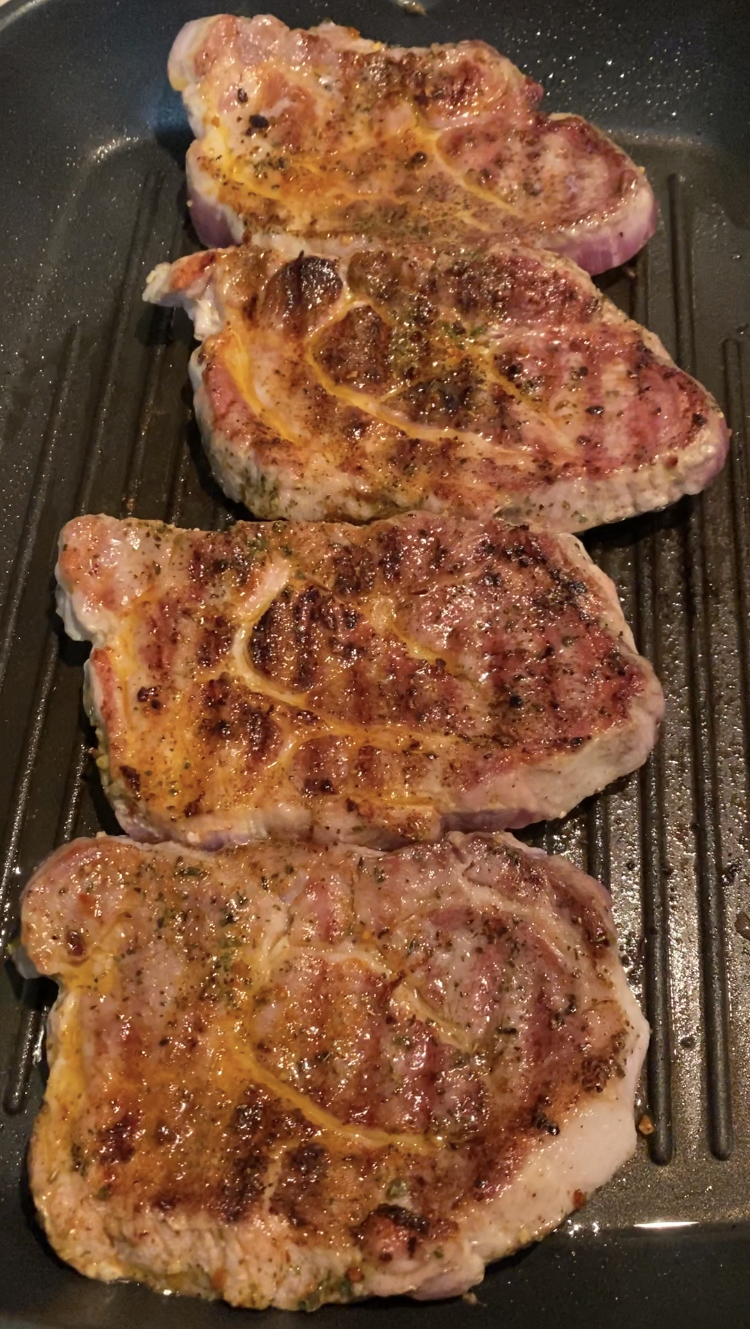 Mediterranean Pork Steaks |