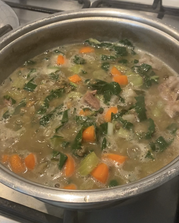 Lamb, Leek & Lentil Soup |
