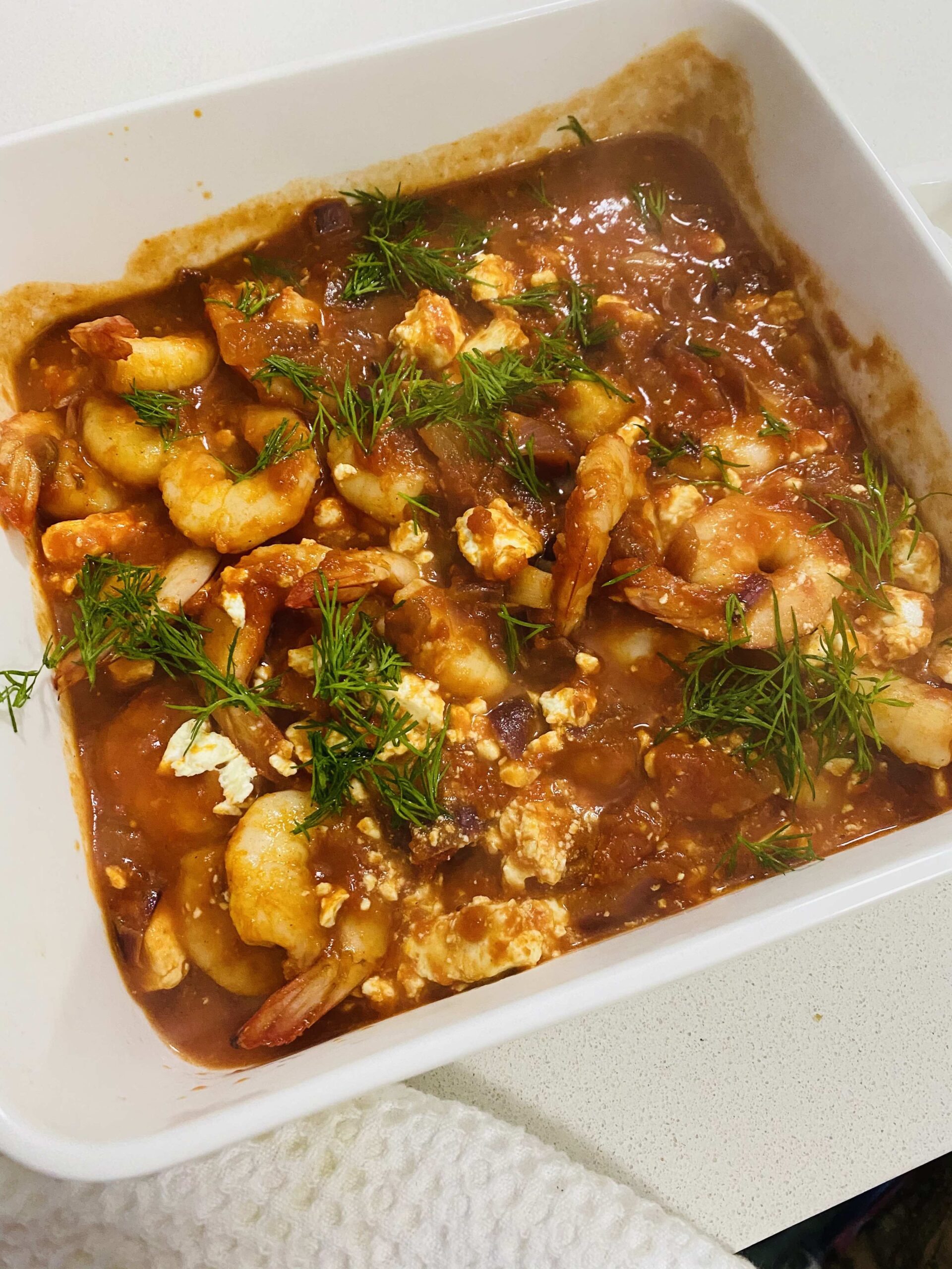 Prawn Saganaki |