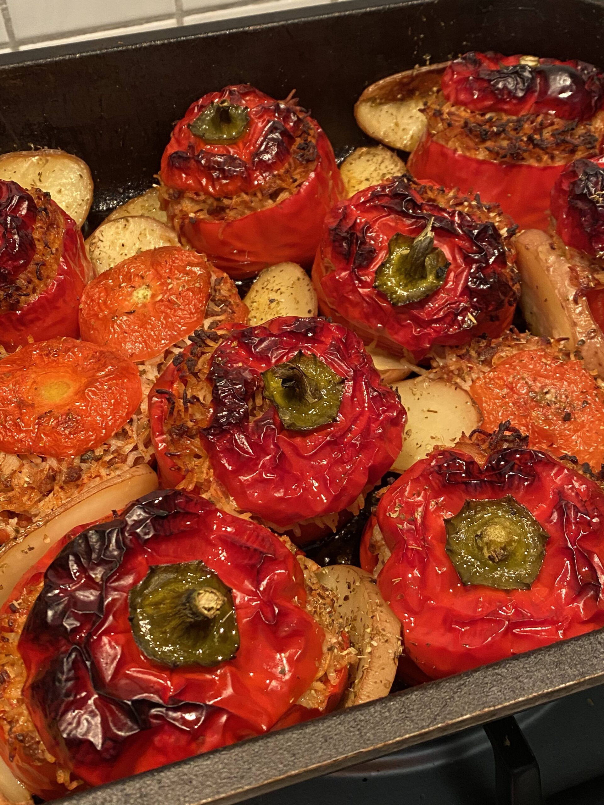 Greek Stuffed Vegetables (Yemista) |