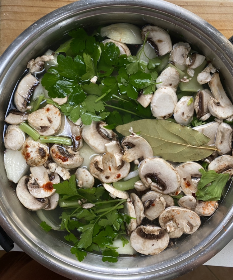 Vegetable Mushroom Bone Broth |