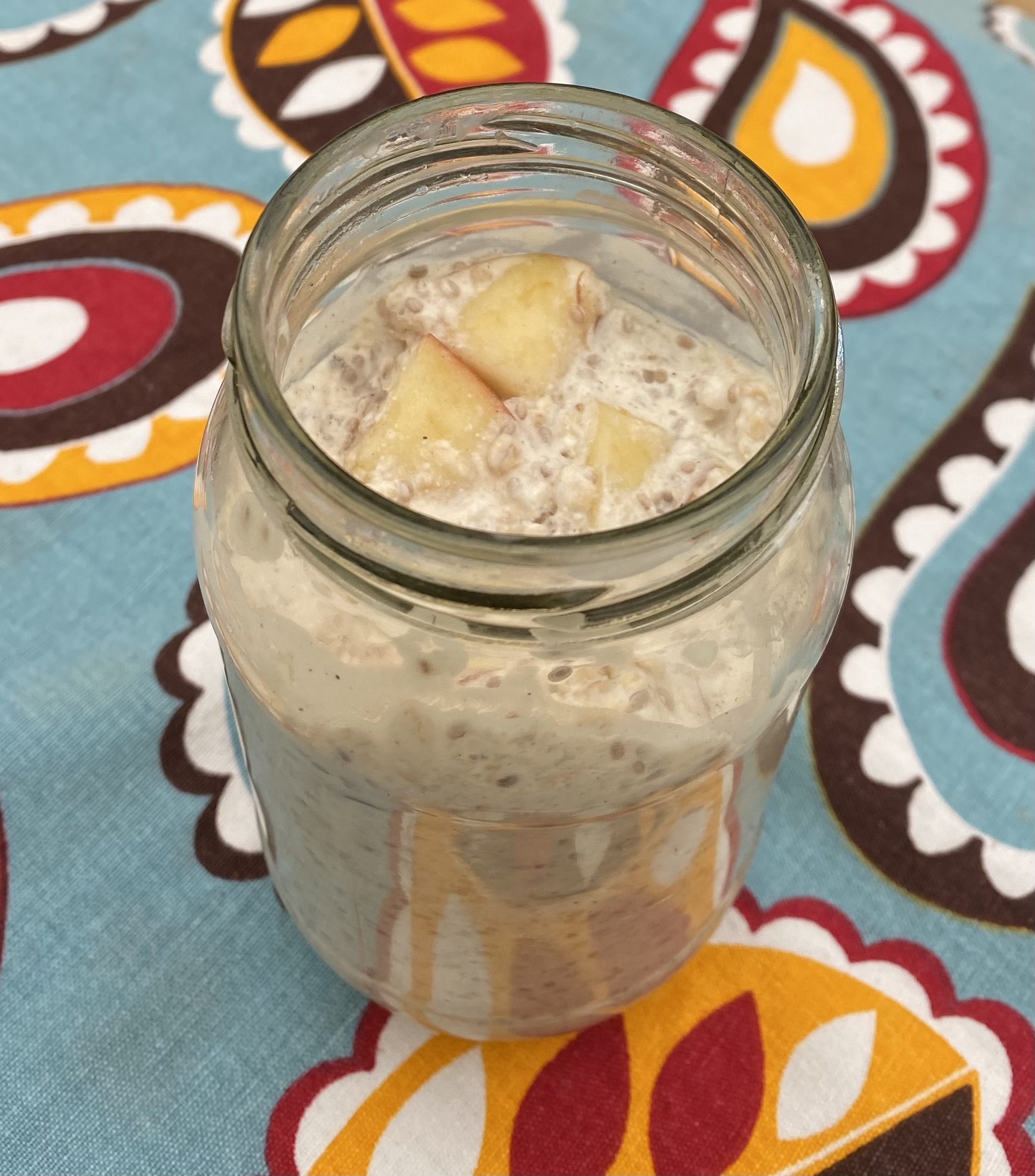 Apple Overnight Oats |